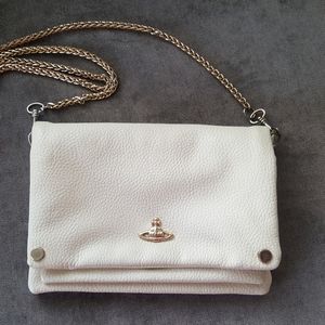 Vivienne Westwood London white crossbody